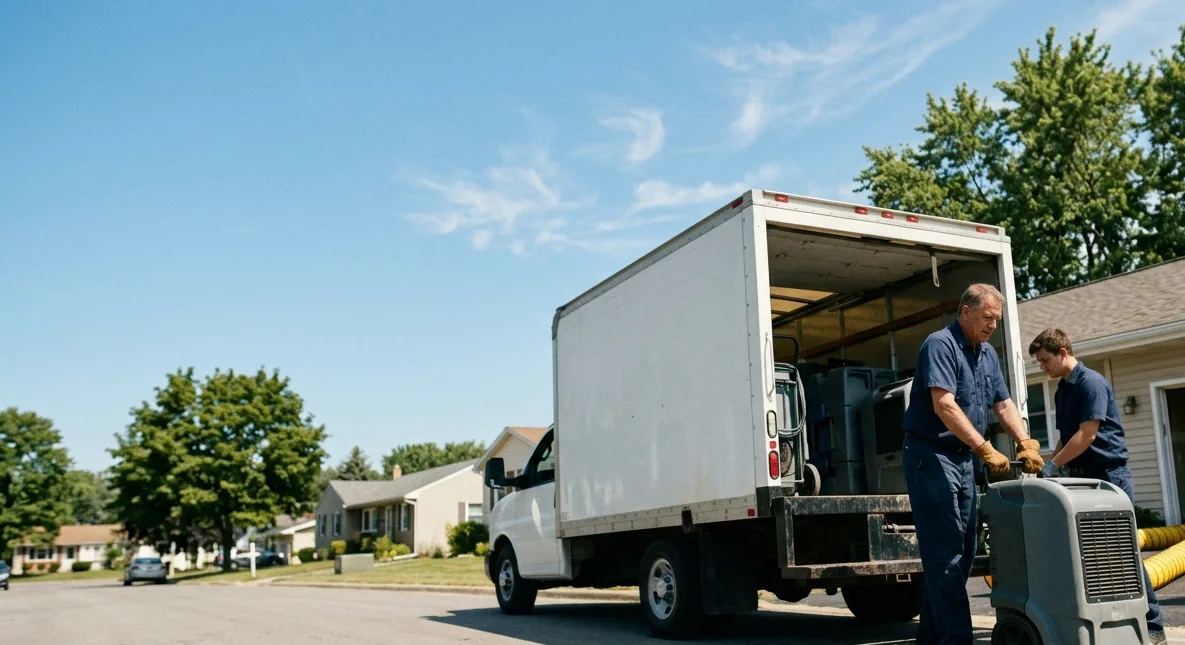 Water Damage Cleanup in Cazenovia, WI near me